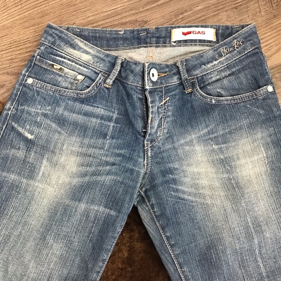 VGUC GAS Jeans slim straight jeans ๐๐๐ - Picture 3 of 13